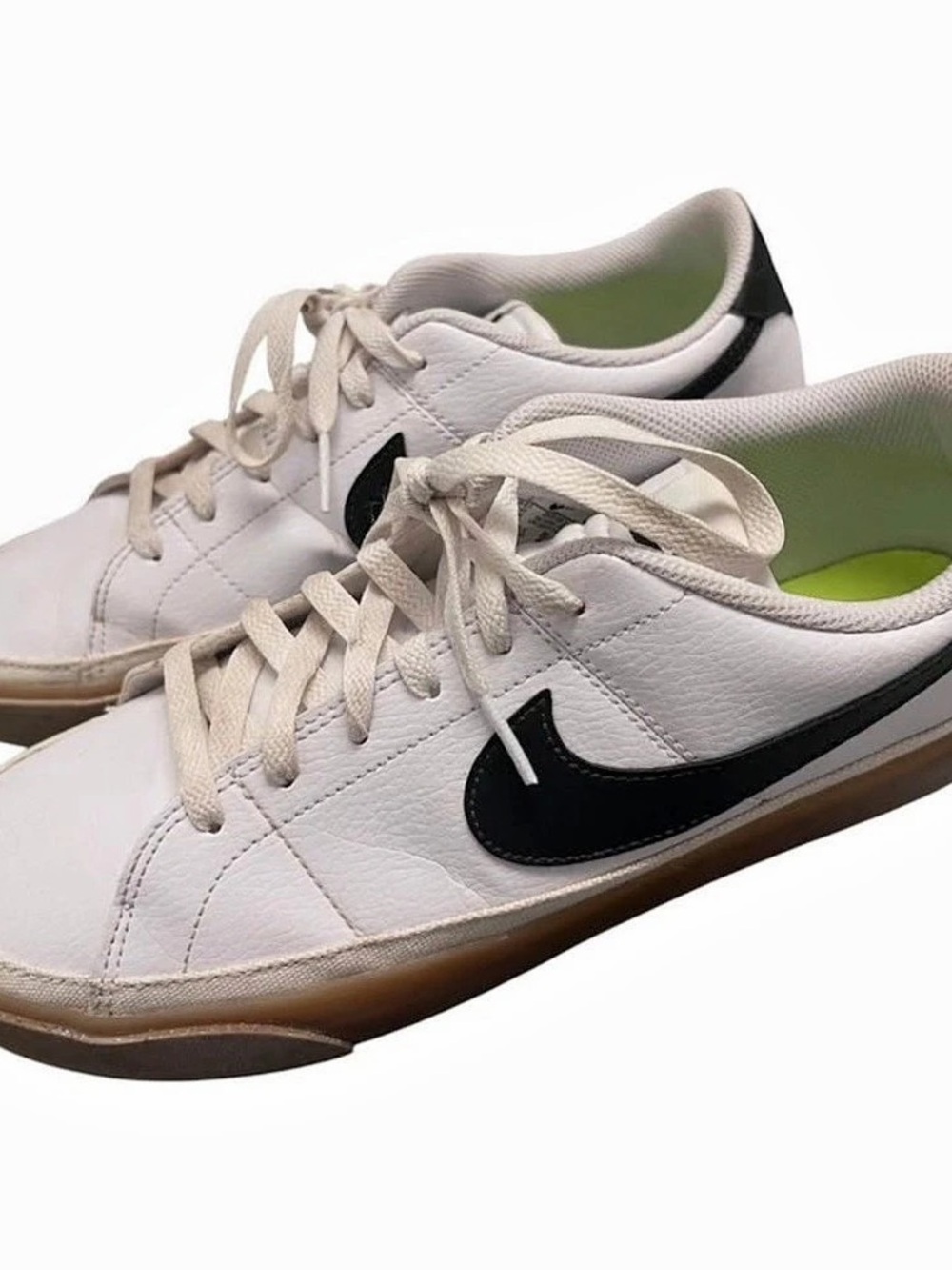 Nike Court Legacy Next Nature Low Platform White Sneakers